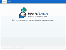 Tablet Screenshot of honkbal2.robur58.com